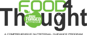 Nutrition - image Food4ThoughtLOGOdarkgrey-2-300x123 on https://ironforgedfitness.com