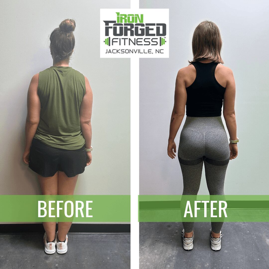 Back view female shape refinement