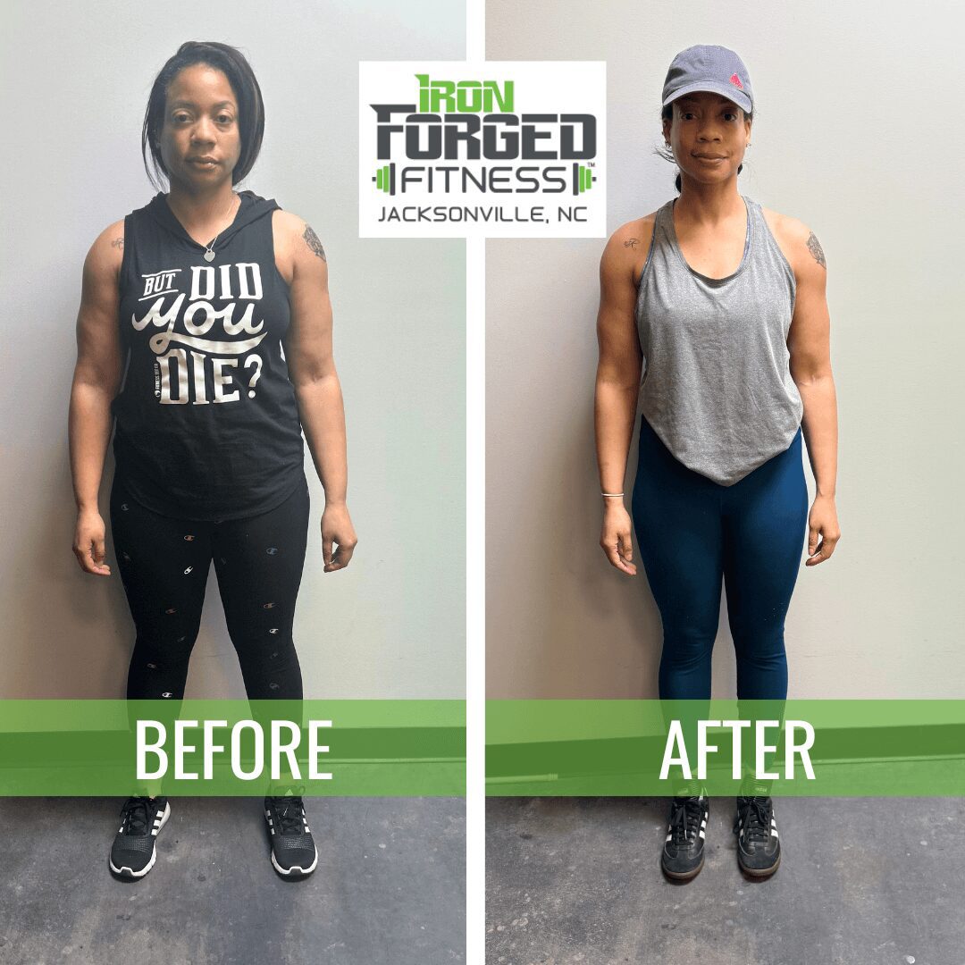Female full-length transformation